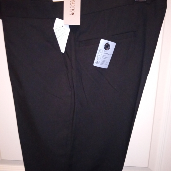 Kenneth Cole Reaction Black Dress Pants Suit Separates 38"W 34L $95 - Picture 1 of 4
